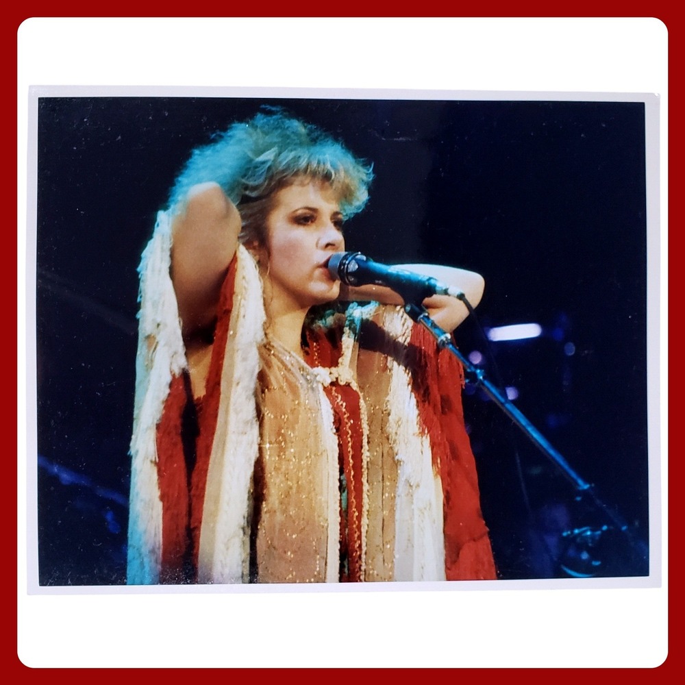 Stevie Nicks Fleetwood Mac Live Concert Photo 8x10 S&M Rock 18